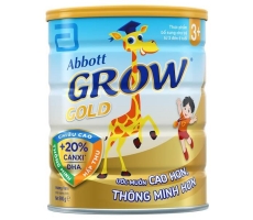 Sữa bộtT ABBOTT GROW GOLD 3+ HƯƠNG VANI - 900G (3-6 tuổi)