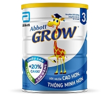 Sữa bộtT ABBOTT GROW 3 - 900G (1- 2 tuổi )